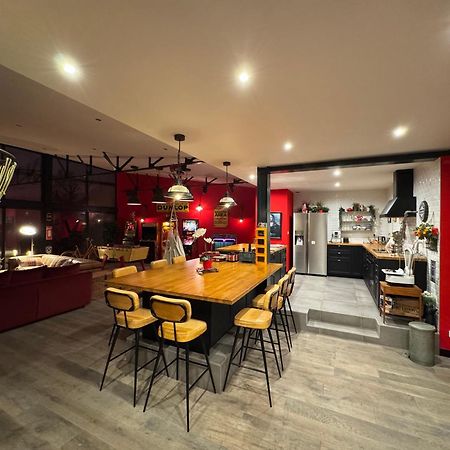 Loft Spa Reims-Fr 250M2 Privatifs, Piscine Interieure Chauffee, Spa Et Parking ภายนอก รูปภาพ