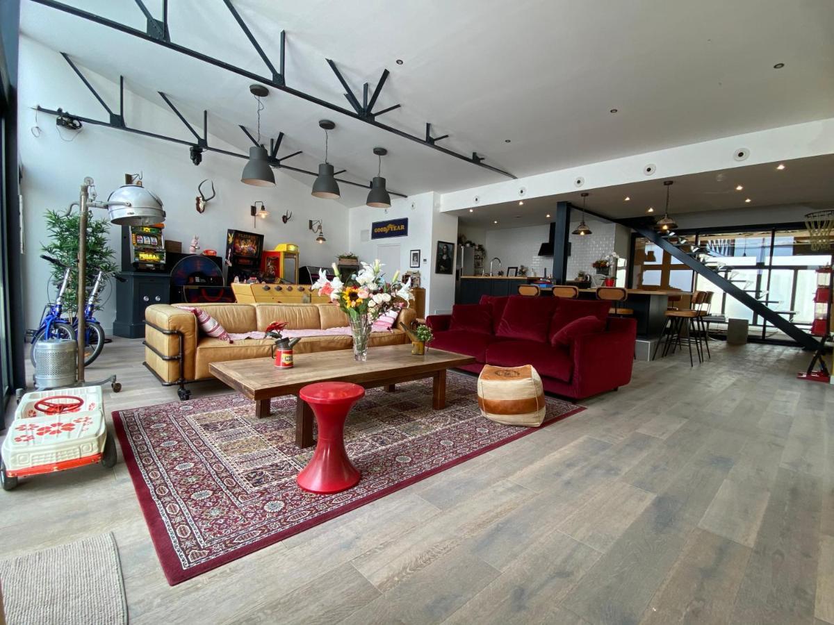 Loft Spa Reims-Fr 250M2 Privatifs, Piscine Interieure Chauffee, Spa Et Parking ภายนอก รูปภาพ