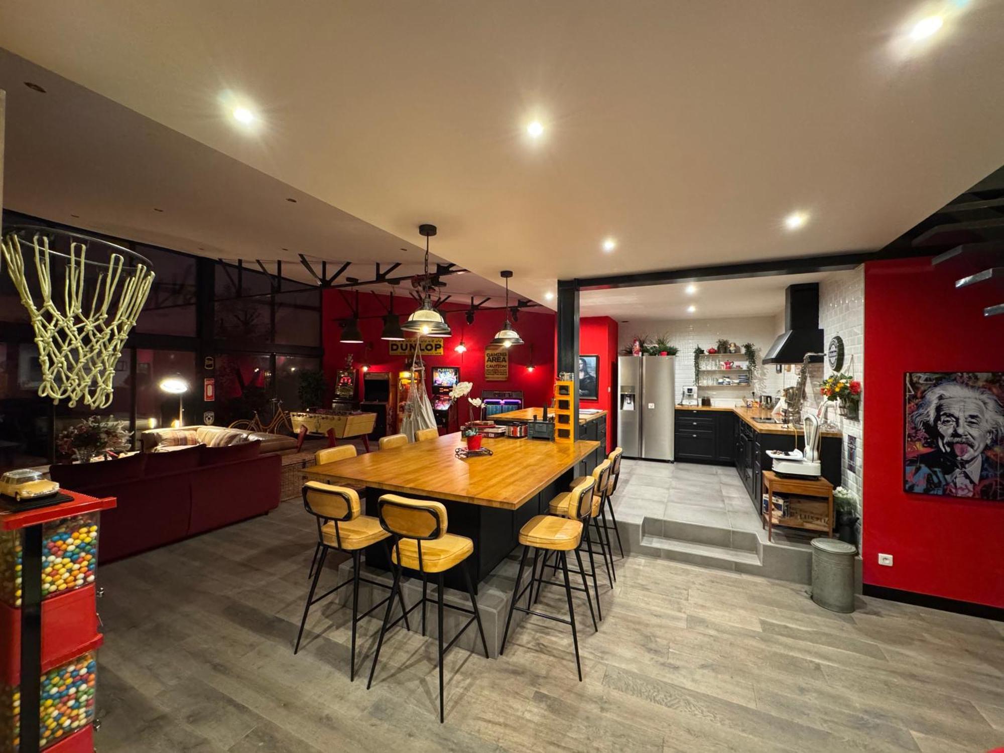 Loft Spa Reims-Fr 250M2 Privatifs, Piscine Interieure Chauffee, Spa Et Parking ภายนอก รูปภาพ